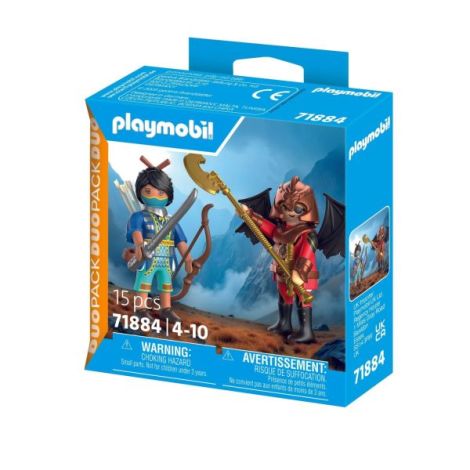 Playmobil - Set 2 figurine cavaler Novelmore si bandit Burnham - poza 3