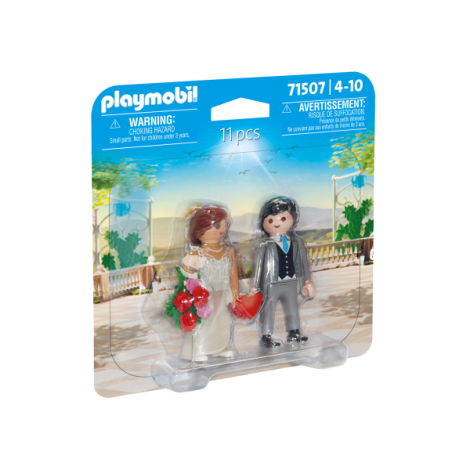 Playmobil-SET 2 FIGURINE CUPLU DE NUNTA - poza 1