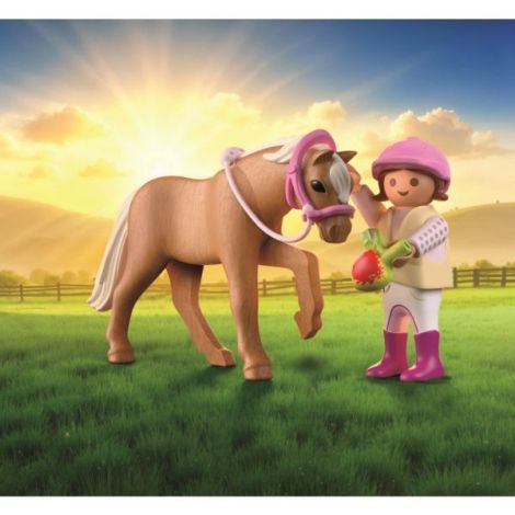 Playmobil - Set 2 figurine fetita cu ponei - poza 4