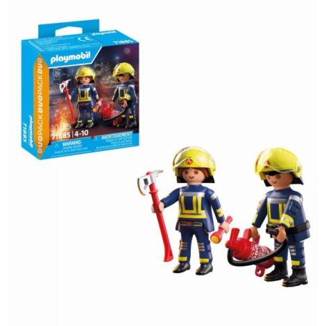 Playmobil - Set 2 figurine pompieri - poza 1