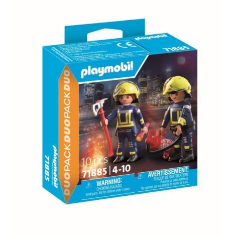 Playmobil - Set 2 figurine pompieri - poza 2