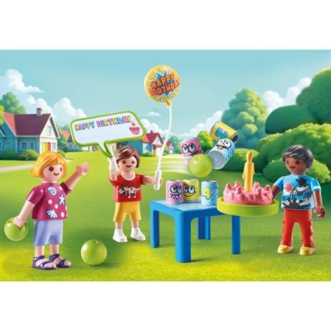 Playmobil - Set cadou Petrecere de ziua copiilor - poza 3