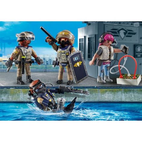 PLAYMOBIL - SET FIGURINE ECHIPA SWAT - poza 1
