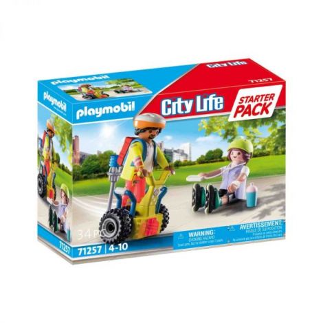 Playmobil - Set Salvator Cu Masina De Echilibru - poza 2