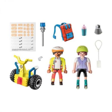 Playmobil - Set Salvator Cu Masina De Echilibru - poza 3