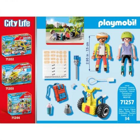 Playmobil - Set Salvator Cu Masina De Echilibru - poza 5