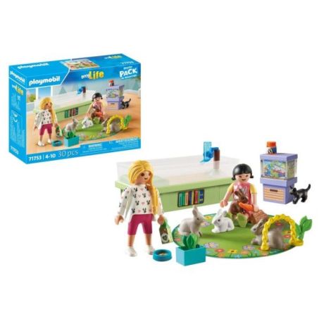 Playmobil - Set starter Familie de iepurasi - poza 1