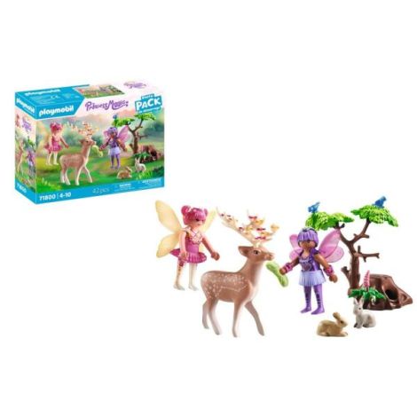 Playmobil - Set starter Zane si animalele padurii - poza 1