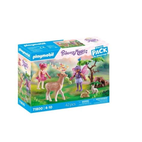 Playmobil - Set starter Zane si animalele padurii - poza 2