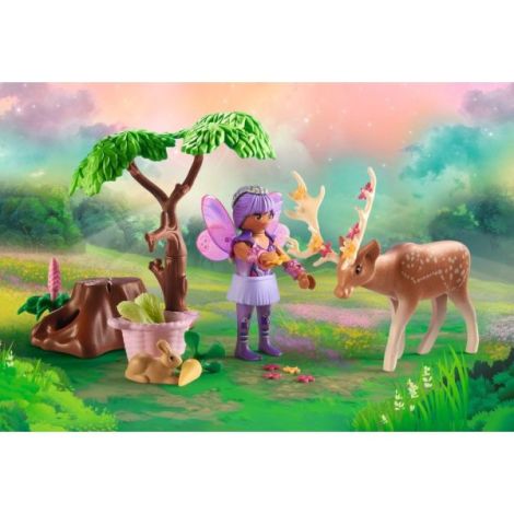 Playmobil - Set starter Zane si animalele padurii - poza 4