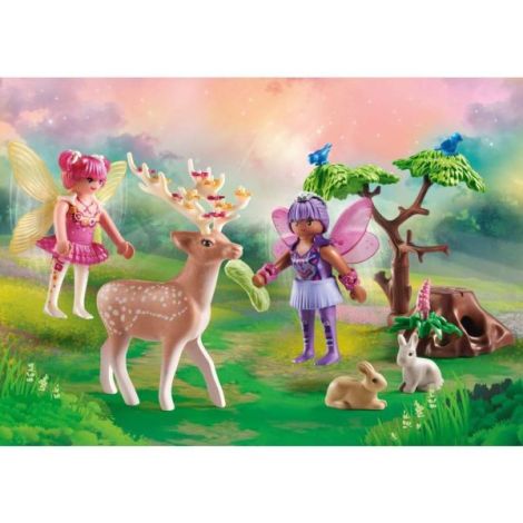Playmobil - Set starter Zane si animalele padurii - poza 5