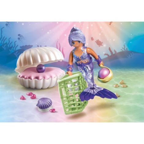 Playmobil-SIRENA CU PERLA IN SCOICA - poza 3