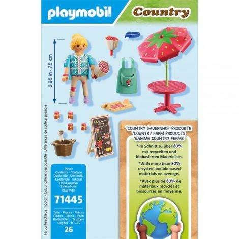 Playmobil - Stand Pentru Vanzare De Gemuri - poza 4