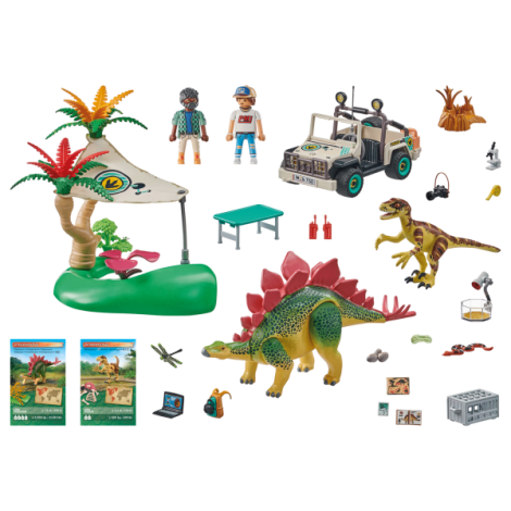 Playmobil-TABARA DE CERCETARE CU DINOZAURI - poza 2
