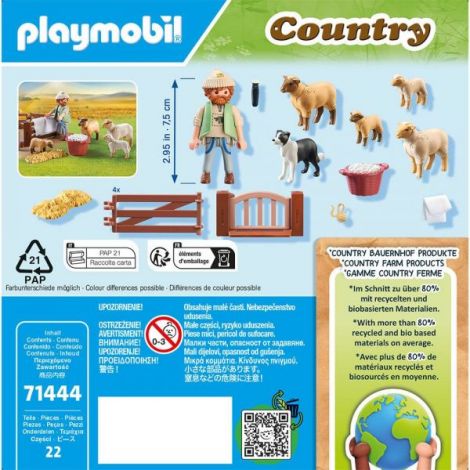 Playmobil - Tanarul Pastor Cu Turma De Oi - poza 5