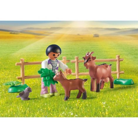 Playmobil - Tractor Cu Remorca Si Cisterna De Apa - poza 5