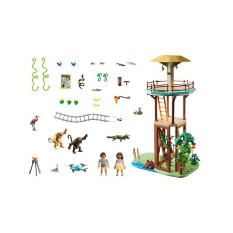 Playmobil - Turn De Cercetare Cu Busola - poza 3