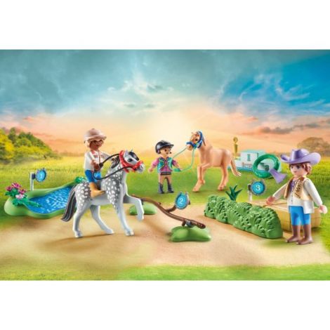 Playmobil-TURNEUL CU PONEI - poza 3