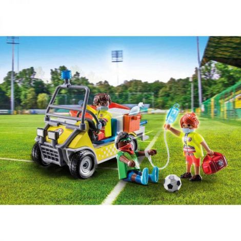 Playmobil - Vehicul Galben De Salvare - poza 1