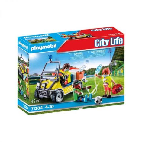 Playmobil - Vehicul Galben De Salvare - poza 2