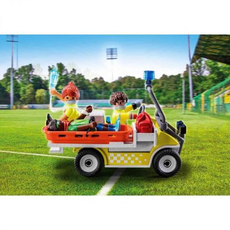 Playmobil - Vehicul Galben De Salvare - poza 3