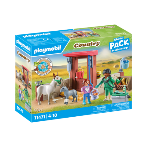 Playmobil-VETERINAR IN CURTEA FERMEI - poza 1