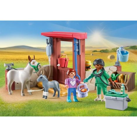 Playmobil-VETERINAR IN CURTEA FERMEI - poza 3