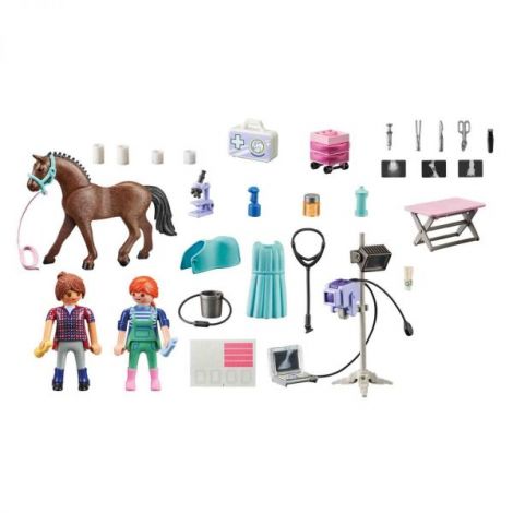 Playmobil - Veterinar Pentru Caluti - poza 5