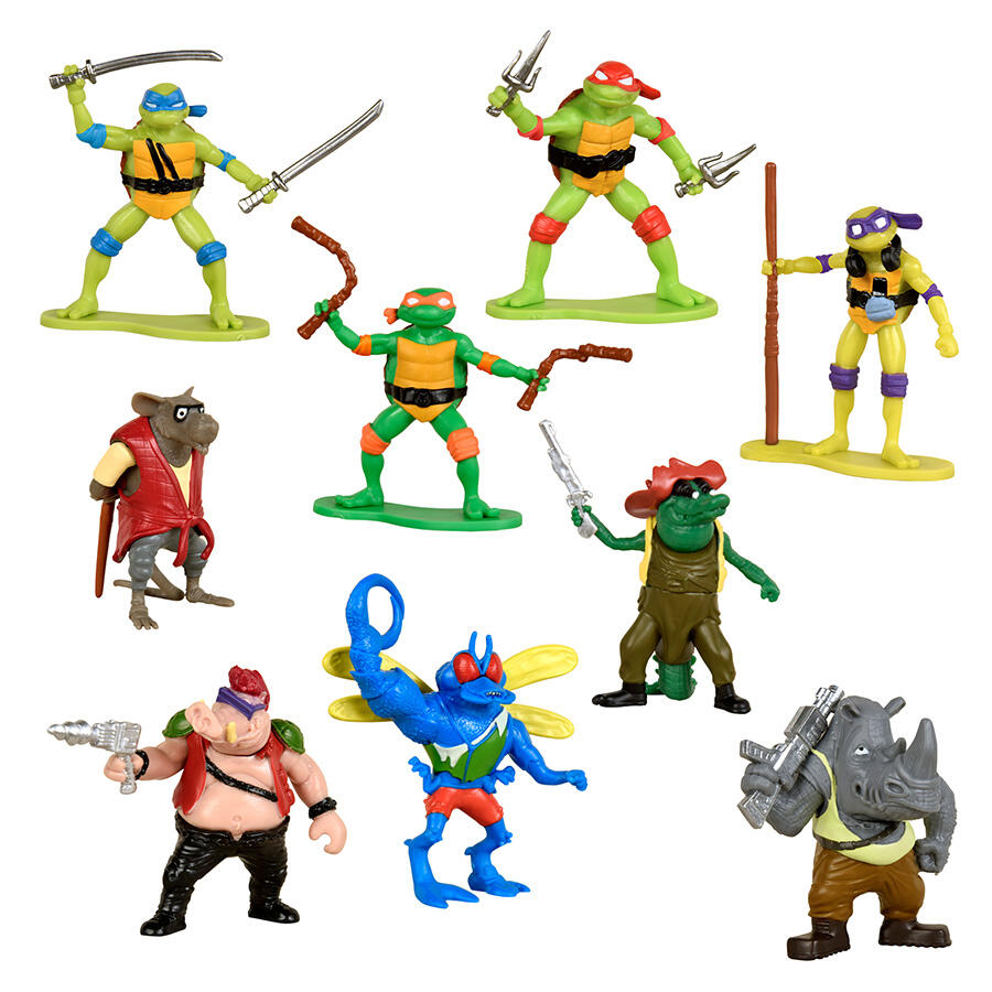 Pliculet cu mini figurina surpriza Teenage Mutant Ninja Turtles Total Chaos - poza 2