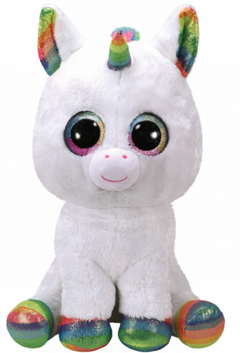 Plus Ty 42cm Boos Pixy Unicorn Alb