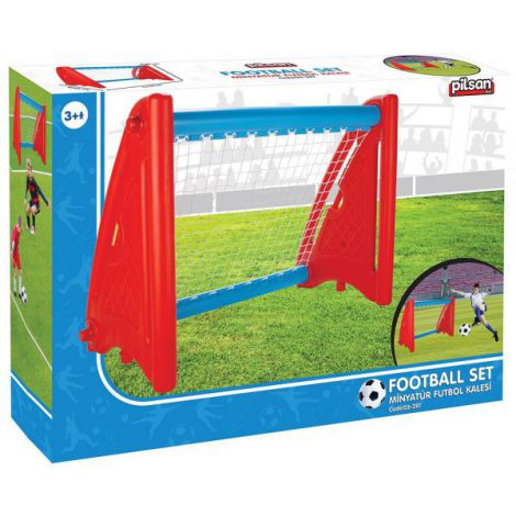 Poarta de fotbal pentru copii Pilsan Miniature Soccer Goal red - poza 3