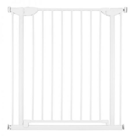 Poarta de siguranta metal Childhome Eltra Doorgate Pressure 75-81 cm, Alb - poza 1