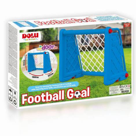 Poarta fotbal pentru copii - albastra - poza 1