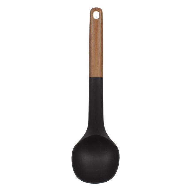 Polonic pentru servire,plastic,maro,32 cm