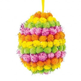 Pom-pom gliter autoadeziv - Baker Ross - poza 3