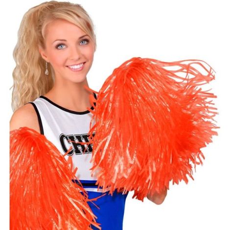 Pom pom majorete orange - poza 3