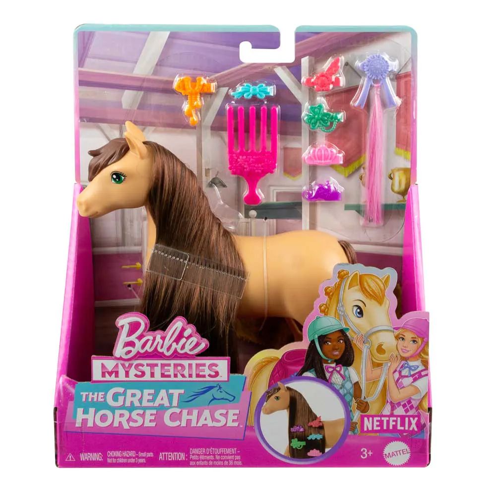 Ponei cu accesorii Barbie The Great Horse Chase - poza 3