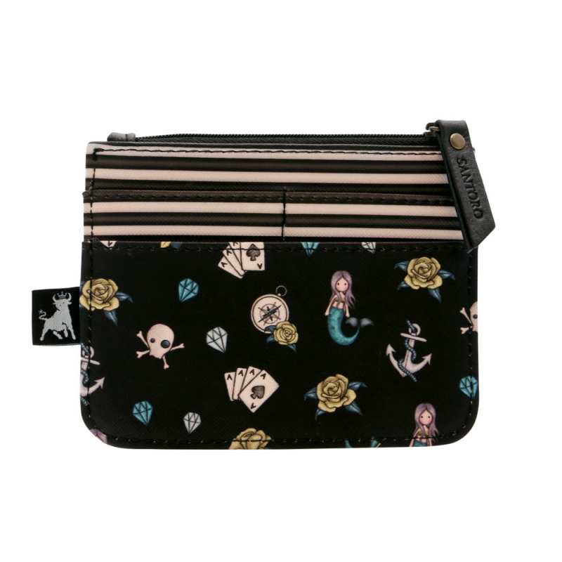 Portofel mic plat Gorjuss Black Pearl - poza 2