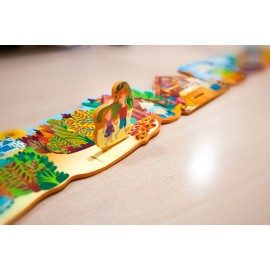 Poveste puzzle Hansel si Gretel - Miniland - poza 5