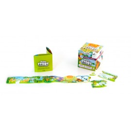 Poveste puzzle Ratusca cea urata - Miniland - poza 2