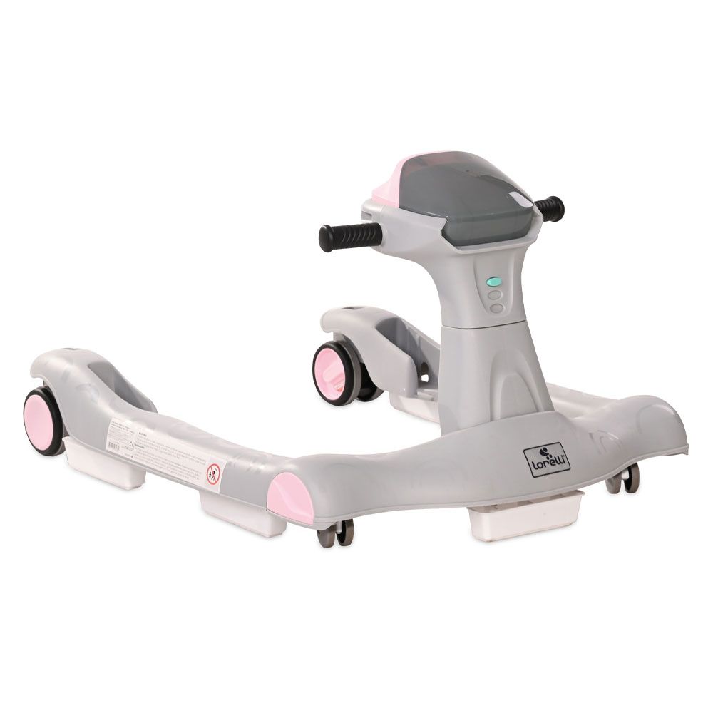 Premergator 2 in 1 Lorelli Rider Roz si Gri - poza 3