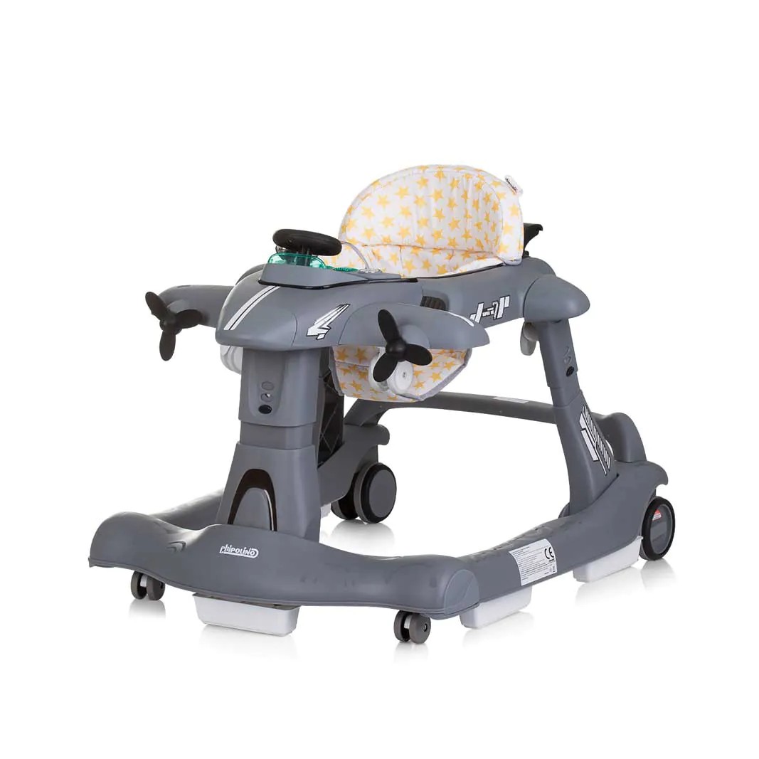 Premergator 3 in 1 Chipolino Avion Gri - poza 1