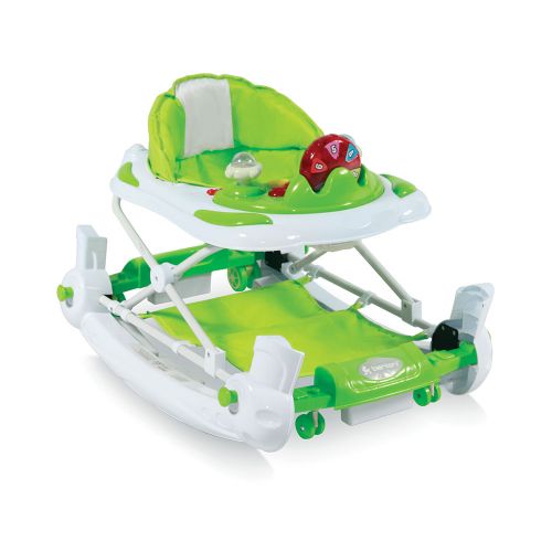 Premergator cu balansoar Lorelli School Green - poza 1