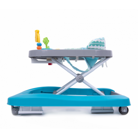 Premergator impingator 4Baby WALK'N PUSH 2 in 1 Turcoaz - poza 2