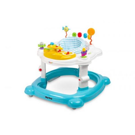 Premergator, jumper si leagan pentru bebelusi max. 12 Kg Toyz HIPHOP 360° Albastru Deschis - poza 1
