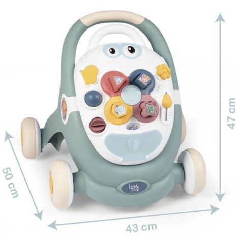 Premergator Smoby Trotty Walker 3 in 1 verde - poza 4