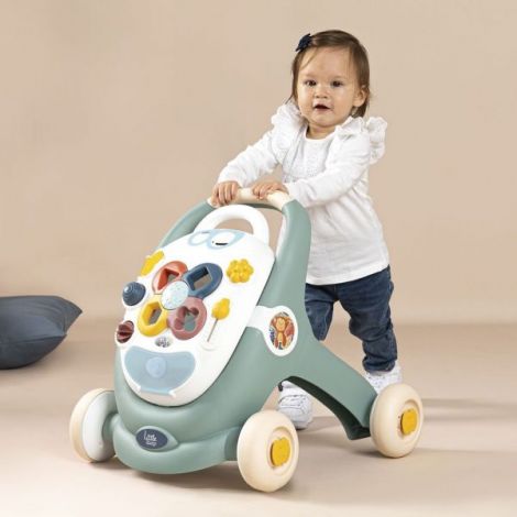 Premergator Smoby Trotty Walker 3 in 1 verde - poza 5