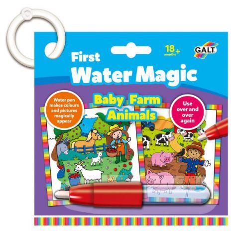Prima mea carticica water magic - animalutele de la ferma - poza 1