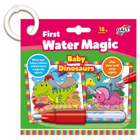 Prima mea carticica water magic - micutii dinozauri - poza 1