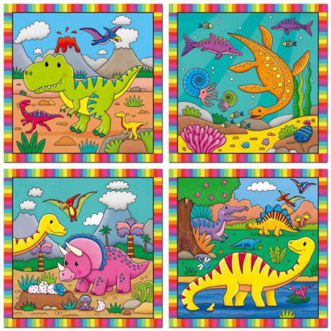 Prima mea carticica water magic - micutii dinozauri - poza 4
